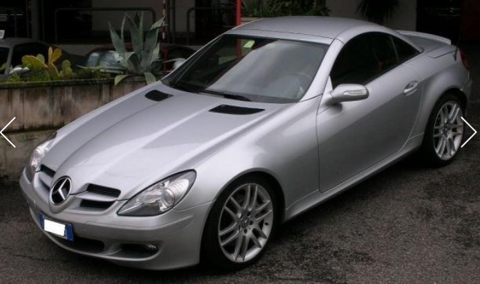 Left hand drive MERCEDES SLK CLASS SLK 200 K